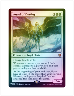 1x Angel of Destiny, Foil, The List, Magic MTG NM - Image 1