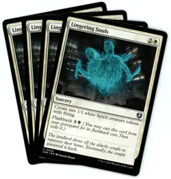x4 Lingering Souls - Innistrad Remastered - MTG - NM/M - Image 1