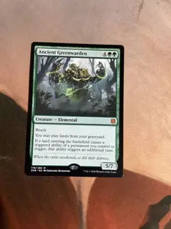 1x Ancient Greenwarden, NM Zendikar Rising MTG - Image 1