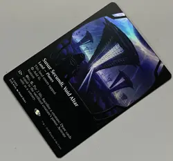 MTG Edge of Eternities Susur Secundi, Void Altar Land - Planet MYTHIC FOIL #0284 - Image 3