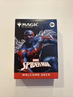 SDCC 2025 Magic The Gathering MTG Spider-Man 2099 Blue Welcome Deck New - Image 1