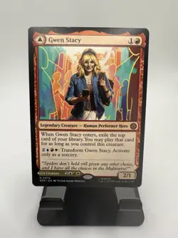 MTG Gwen Stacy / Ghost-Spider 0078 Regular Marvel's Spider-Man NM SPM - Image 1