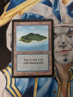 Island MTG Limited Edition Beta Common Land Heavily Played x1 CD4 - Image 1