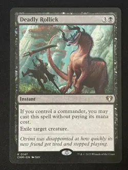1x MTG Deadly Rollick - Commander Masters (CMM) #147 - Magic the Gathering - Image 1