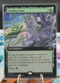 MTG Edge of Eternities Loading Zone (Extended Art - Foil) 0344 NM PF - Image 1