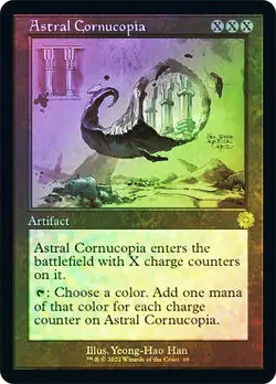 MTG FOIL Astral Cornucopia 068 Retro Frame - The Brothers' War Retro Artifacts - Image 1