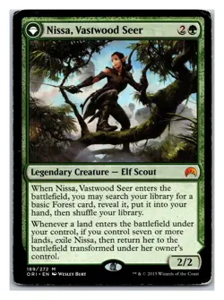 Magic Origins #189 Nissa, Vastwood Seer - Image 1