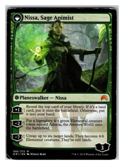 Magic Origins #189 Nissa, Vastwood Seer - Image 2
