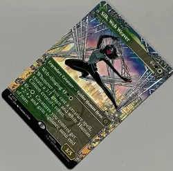 MTG Marvel’s Spider-Man Silk, Web Weaver Legendary Creature RARE REGULAR #0215 - Image 3