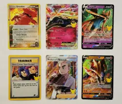 Pokemon TCG Celebrations 25th Anniversary Lot of 6 Holo NM - Image 1
