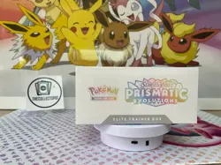 Pokemon - Prismatic Evolutions Elite Trainer Box etb - new&sealed (#small tear#) - Image 4