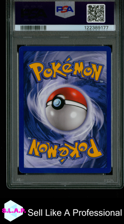 TRAUMATO 1ST EDITION POKEMON GERMAN 1999 49 PSA 8 - Image 2