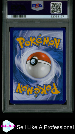 BASIC PSYCHIC ENERGY HYPER RARE POKEMON MEW EN-151 2023 207 PSA 9 - Image 2