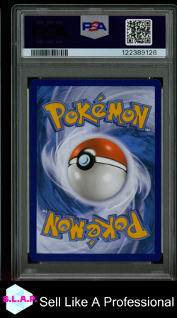NINETALES ILLUSTRATION RARE POKEMON GERMAN OBF DE-OBSIDIAN FLAMES 2023 199 PSA 9 - Image 2