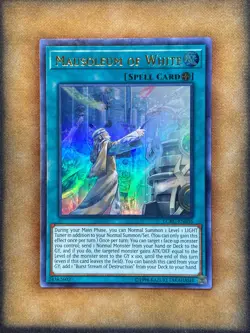 Yugioh Mausoleum of White LCKC-EN036 Ultra Rare LP - Image 1