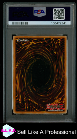 E-HERO DARK NEOS YU-GI-OH 1ST ED. POTD-ULTI RARE-GER DE033 2006 PSA 7 - Image 2