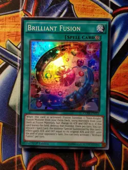 Yugioh - Brilliant Fusion - CORE-EN056 1st Edition - Near Mint - Image 1