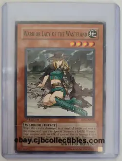 Yu-Gi-Oh! WARRIOR LADY OF THE WASTELAND SD5-EN002 1st Edition SD: Warrior's T 🍒 - Image 1