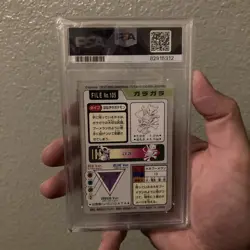 1997 Marowak No.105 Pokemon Card Carddass Monsters Japanese PSA 5 Graded - Image 3