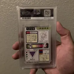 1997 Marowak No.105 Pokemon Card Carddass Monsters Japanese PSA 5 Graded - Image 4