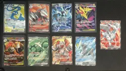 Pokemon TCG Lot 9 EX Full Art Cards from Random Sets. All Cards Shown Mint/NM - Image 1
