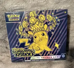 POKEMON TCG Surging Sparks Elite Trainer Box (ETB) Cards Sealed New - Image 1