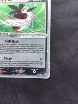 Pokemon Cards: EX Power Keepers Rare Holo: Shiftry EX 97/108 - Image 5