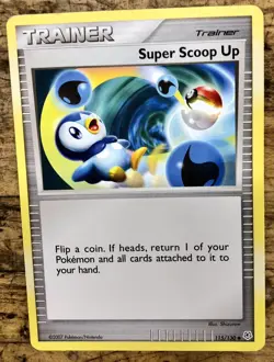 Pokemon Card Trainer Super Scoop Up 115/ 130 Regular - Image 1