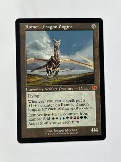 Ramos, Dragon Engine The Brothers' War: Retro Frame Artifacts Magic Card - Image 1