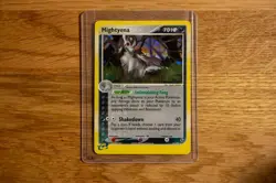 Mightyena 10/109 EX Ruby & Sapphire Holo Rare Swirl - Vintage Pokemon Card - Image 1