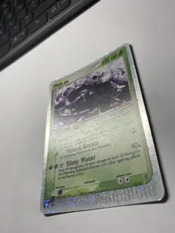 Muk ex 96/97 Pokemon Card EX Dragon 2003 Ultra Rare Holo Near Mint - Image 3