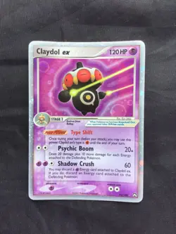 Pokemon Cards: EX Power Keepers Rare Holo: Claydol EX 93/108 - Image 1