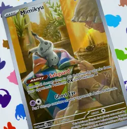 Mimikyu 075 Scarlet & Violet Promo NM Pokemon Card Paldean Fates - Image 2