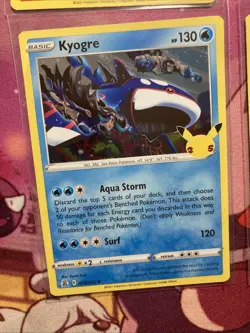 Pokemon Cards Lot Of 4, 25 Years, Lugia, Ho-oh, Kyorge, Groudon Holos - Image 4