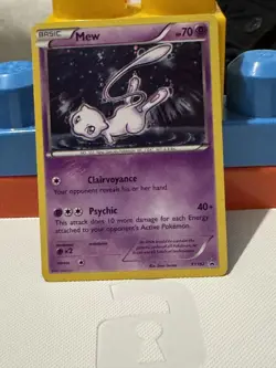Mew XY192 X & Y Cosmos Holo Ultra Rare Black Star Promo Pokemon Card - Image 1