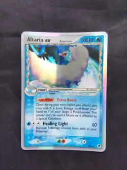 Pokemon Cards: EX Dragon Frontiers Rare Holo: Altaria EX 90/101 - Image 1