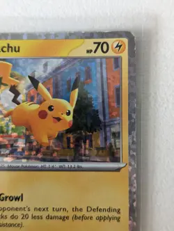 PIKACHU 006/015 MCDONALDS 2023 PROMO SET, RARE HOLO POKEMON TCG CARD - Image 4