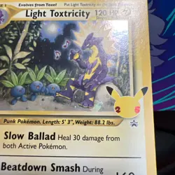 Light Toxtricity SWSH137 SWSH: Sword & Shield Promo Cards Holo - Image 5
