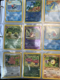 Pokemon Southern Islands Complete Set 18/18 Cards English 2001 LP/MP Rare Swirl - Image 1