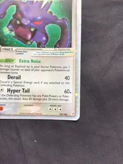 Pokemon Cards: EX Crystal Guardians Rare Holo: Exploud EX 92/100 - Image 5