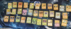 Pokemon Vintage WOTC 33-Card Lot Base Set Neo Jungle Fossil - Image 1