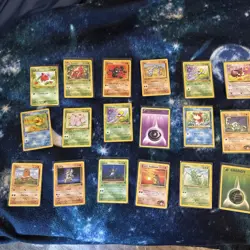 Pokemon Vintage WOTC 33-Card Lot Base Set Neo Jungle Fossil - Image 3