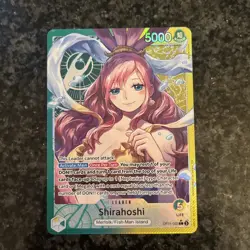 Shirahoshi OP11-022 Alt art Alternative art Leader Card English One Piece TCG - Image 1