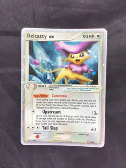Pokemon Cards: EX Crystal Guardians Rare Holo: Delcatty EX 91/100 - Image 1