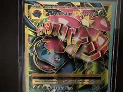 Mega Venusaur EX Full Art 100/108 Pokemon Card Evolutions Near Mint Minus NM- - Image 3