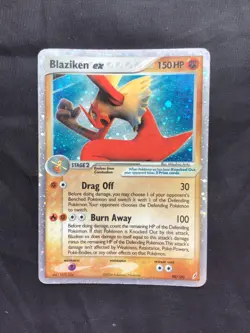 Pokemon Cards: EX Crystal Guardians Rare Holo: Blaziken EX 90/100 - Image 1