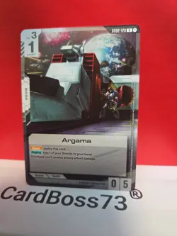 ArgamaGundam Card Game . Dual Impact Rare • GD02-129 - Image 3