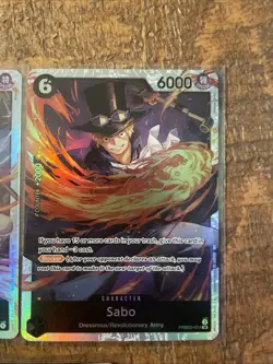 Sabo PRB02-014 SR, SEC,R, (3) - One Piece Card the Best Vol. 2 NM - Image 2