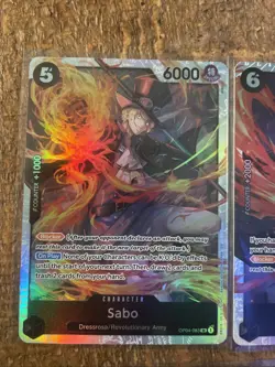 Sabo PRB02-014 SR, SEC,R, (3) - One Piece Card the Best Vol. 2 NM - Image 3