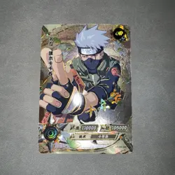 Kakashi Hatake "Orange Gold Prism" Kayou Official Naruto Card TCG NR-OR-098 Tc1 - Image 1